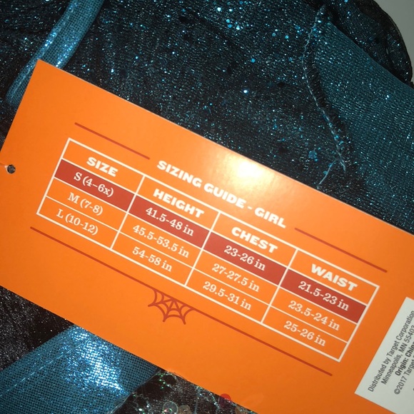 !!LAST ONE!! Mystery Witch Girls Costume M 7/8 - Picture 5 of 8